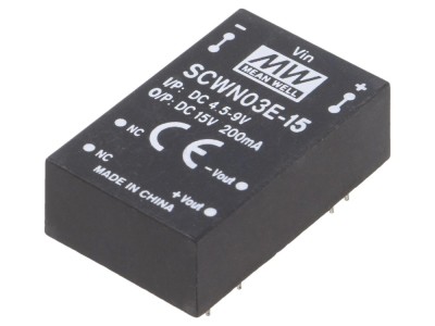 Convertor DC/DC 3W 15V 0,2A DIP24 foto
