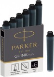 Cartus Parker Quink Mini negru permanent