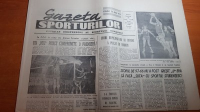 gazeta sporturilor 26 ianuarie 1990-interviu cu generalul silviu stanculescu foto
