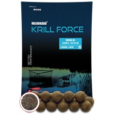 Haldorado - Boilies KRILL FORCE Boilie Long Life 16 mm, 700g - Krill Natur
