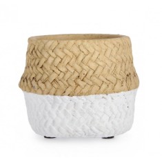 Ghiveci flori ciment Brazil 10x8 cm