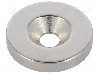 Magnet neodim, 4mm, 24mm, ELESA+GANTER - GN 55.1-ND-24-5.5-4