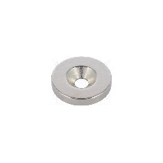 Magnet neodim, 4mm, 24mm, ELESA+GANTER - GN 55.1-ND-24-5.5-4