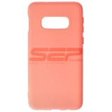 Husa Silicon Samsung Galaxy S10 Lite, Tip Original, Culoare Salmon