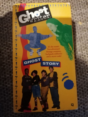 Casete video VHS -Ghost Writer - Ghost Story - Limba Engleza ( pentru copii ) foto