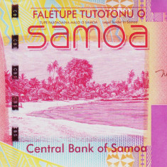 Bancnota Samoa 5 Tala (2017) - P38c UNC