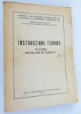 Instructiuni tehnice pentru instalatii de ridicat 1973