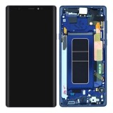 Display LCD Samsung Galaxy Note 9 N960 Ocean Blue, Rama Inclusa, Service Pack OEM