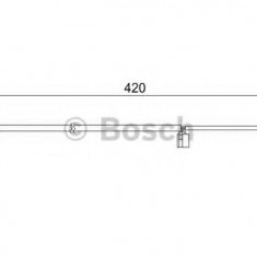 Senzor de avertizare,uzura placute de frana PORSCHE CAYENNE (9PA, 955) (2002 - 2010) BOSCH 1 987 473 012