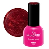 Oja Semipermanenta Glamour Gel SensoPRO Milano 8ml, Perfect Ruby #118