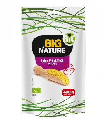 Fulgi de mei bio 400g Big Nature foto