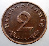 2.596 GERMANIA 2 REICHSPFENNIG 1937 A