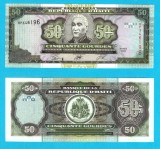 Haiti (pick 267) 50 Gourdes 2003 UNC serie: BP346196 ; Jeune