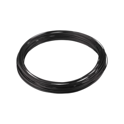 Sarma aluminiu pentru decoratiuni, diametru 1 mm, lungime 10 m, Negru foto
