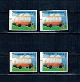 Finlanda 1999 - Mașini poștale, timbre de automat, neuzate