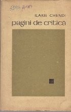 Pagini de Critica - Ilarie Chendi