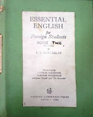 Essential English for Foreign Students, book, I, II, III, IV foto