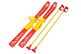 Cumpara ieftin Schiuri din plastic pentru copii, (3350) Technok, 76 cm, rosu