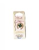 Martisor tip brosa cu model potcoava cu perle si trifoi verde pentru 1 si 8 martie