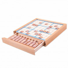 Joc educativ tip Sudoku din lemn - CX-17535