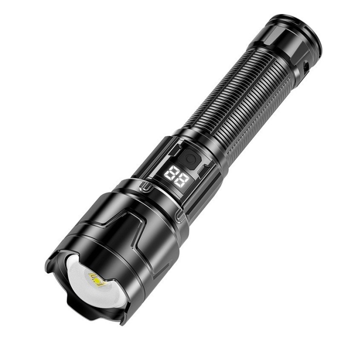 Lanternă Flippy P50 cu zoom telescopic, afișaj digital și ieșire magnetică Model 117