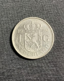 Moneda 1 gulden 1980 Olanda, Europa