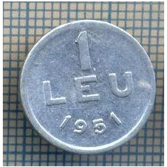 AX 769 MONEDA- ROMANIA - 1 LEU -ANUL 1951 -STAREA CARE SE VEDE