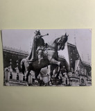 Carte poștală Iasi-Statuia lui Ștefan cel Mare, Circulata, Fotografie