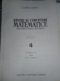2 Brosuri Studii si cercetari matematice(mathematical reports) 26/1974=45/1993