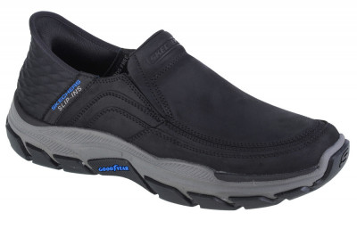 Pantofi pentru adidași Skechers Slip-Ins Respected - Elgin 204810-BLK negru foto