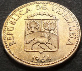 Cumpara ieftin Moneda exotica 5 CENTIMOS - VENEZUELA, anul 1964 * cod 3311, America Centrala si de Sud