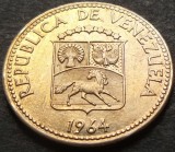 Cumpara ieftin Moneda exotica 5 CENTIMOS - VENEZUELA, anul 1964 * cod 3311