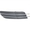 Grila bara fata Audi A6 (C7), 01.2011-06.2014, Stanga, 4G0807681, 13E127-3 fara locas pentru proiectoare,insertie crom