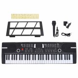Cumpara ieftin Tastatura electrica pian 61taste cu suport muzical pentru copii