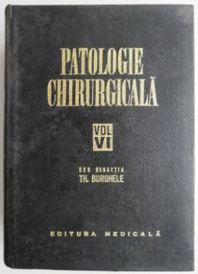 Patologie chirurgicala, vol. VI &amp;ndash; Th. Burghele foto