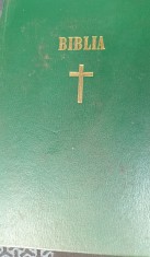 BIBLIA SAU SFANTA SCRIPTURA A VECHIULUI SI NOULUI TESTAMENT , CU TRIMITERI