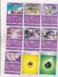 bnk crc Lot cartonase Pokemon Japonia - 100 diferite - diversi ani