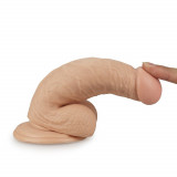 Dildo Realistic Cu Ventuza Real Extreme, Natural, 17.5 cm, Lovetoy
