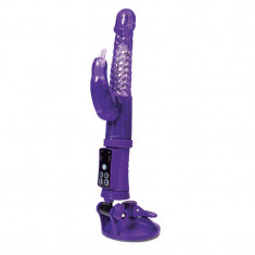 Vibrator High-Tech Fantasy Vibratii&Rotatii cu Suport Hands-Frees 24 cm