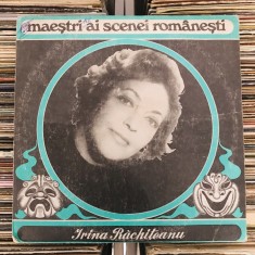 Disc Vinil RAR! IRINA RĂCHIȚEANU &amp;ndash; Maeștri Ai Scenei Rom&amp;acirc;nești (1978) povești, teatru radiofonic foto