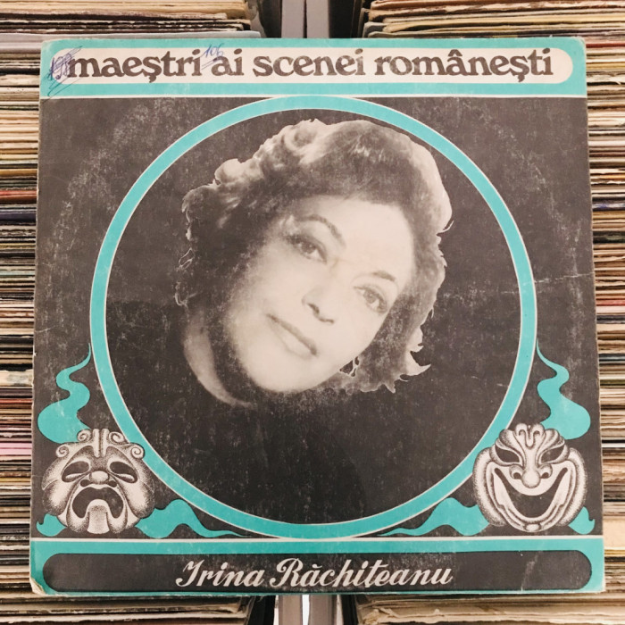 Disc Vinil RAR! IRINA RĂCHIȚEANU &ndash; Maeștri Ai Scenei Rom&acirc;nești (1978) povești, teatru radiofonic