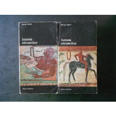 GEORGE DENNIS - LUMEA ETRUSCILOR 2 volume (1982, editura Meridiane)