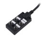 Splitter Polarizat IP67 AMPHENOL - Cod A-DeviceNet / CANopen