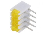 LED Galben 4 Diode 20mA 2.1V