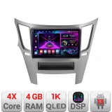 Navigatie Subru Legacy 2010-2015 A-458 4+64 InCell Display 1K Android Waze USB Navigatie Internet Youtube Radio