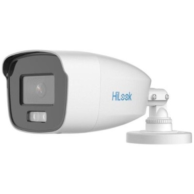 Camera analog Hikvision HiLook, ColorVu, 5MP 3K, lentila 2.8mm, Lumina Alba 40m, Audio, IP66 - THC-B259-MS SafetyGuard Surveillance foto