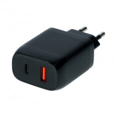 Incarcator priza retea, cu iesire 1x USB si 1x Type-C, cu protectie supraincalzire, suprasarcina (517078) AutoDrive ProParts