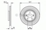 Disc frana KIA SORENTO II (XM) (2009 - 2015) BOSCH 0 986 479 786