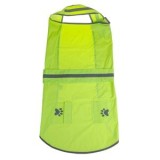 Vesta Reflectorizanta Impermeabila pentru Caini, cu Buzunare, Verde Lime, CMCLASS