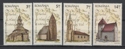 Romania 2012 - LP 1959 nestampilat - Biserici de piatra din Tara Hategului foto